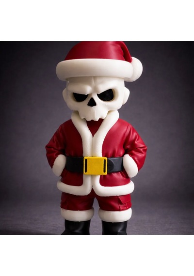 Kuru Kafa Noel Baba Özel Seri Kırmızı Özel Seri Koleksiyon Ürünü Oyuncak Figür