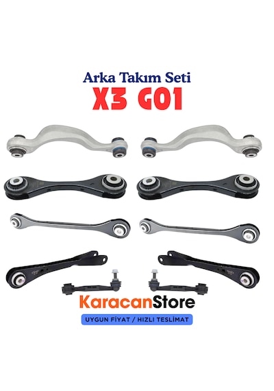 Bmw X3 Serisi G01 Kasa Arka Salıncak Alt Takım Seti -