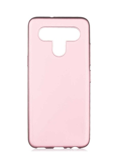 LG Uyumlu K51s Kılıf Zore Premier Silikon Kapak Rose Gold