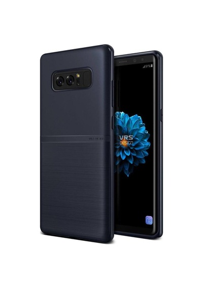 Vrs Galaxy Note 8 İle Uyumlu Single Fit Kılıf Deep Sea Blue