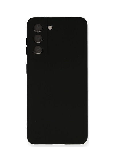 Kzy İletişim Samsung Galaxy S21 Fe İle Uyumlu Kapak İçi Kadife Kamera Korumalı Lansman Silikon Kılıf - Siyah
