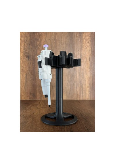 360 Döner Mikropipet Standı Laboratuvar Pipet Tutucu Organizer Mikropipetler Dahil Değildir