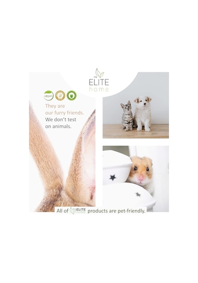 The Elite Home Organik Sertifikalı Çok Amaçlı Genel Temizleyici Kokusuz, 750 Ml 10'lu Set