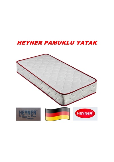 Heyner 70 x 110 Pamuklu Ortopedik Yaylı Bebek Yatağı Yaylı Yatak