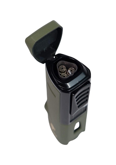 Cohiba 3 Torch Pürmüz Yeşil Puro Çakmağı - Tr9013