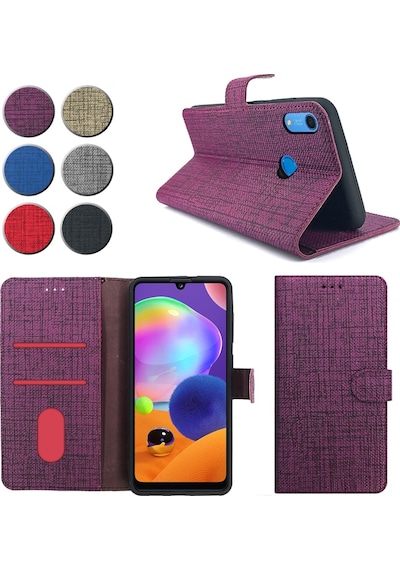 Huawei Y6S Kilif Fitcase Fabric Kapakli Cüzdanli 446199512