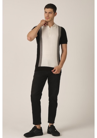 Alexander Gardi Alexandergardı Polo Yaka Erkek T-shirt E21-Eze Ts 35 Renk Bloklu