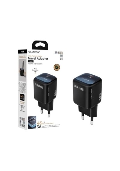 45w Gan Hızlı Şarj Adaptörü, Hızlı Şarj Başlığı, Akım Korumalı Güç Adaptörü, Güçlü Performans, Şarj Başlığı, Aşırı Gerilim, Kısa Devre, Isınma Ve Akım Koruması, Gelişmiş Güvenlik Ve Geniş Uyumluluk