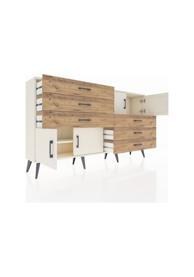 Arges Konsol 2 Raflı 6 Çekmeceli 4 Kapaklı 176x30x99 Aytaşı-aytaşı/çam Aytası/atlas Çam - Aytası Arges Konsol 2 Raflı 6 Çekmeceli 4 Kapaklı 176x30x99 Aytaşı-aytaşı/çam Aytası/atlas Çam - Aytası