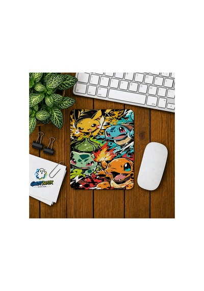 Pokemon Baskılı Oyuncu Mousepad 0240