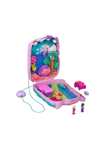 Gkj63 Polly Pocket Çanta Olabilen Micro Oyun Setleri / +4 Yaş - Izbp-890099 1 Adet