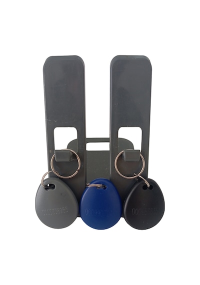 Sr-600 Rfıd Proximity Anahtarlık 125 Khz Ip68 Su Geçirmez Geçiş Kontrol Keyfob 1000 Adet