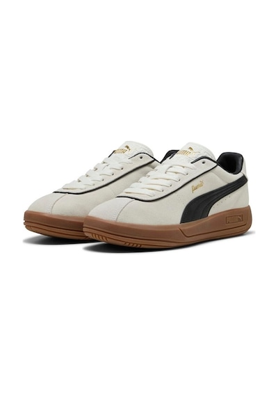 Puma 40071801 Club Klassıka Sd Whıte Black Gold Kadın Sneaker Bej