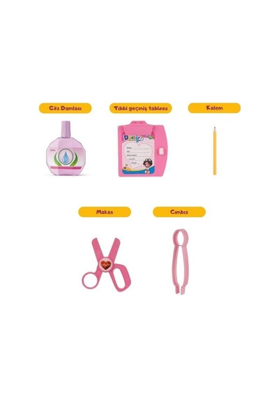 Pasifik Toys Doktor Seti Bs8502a Pembe