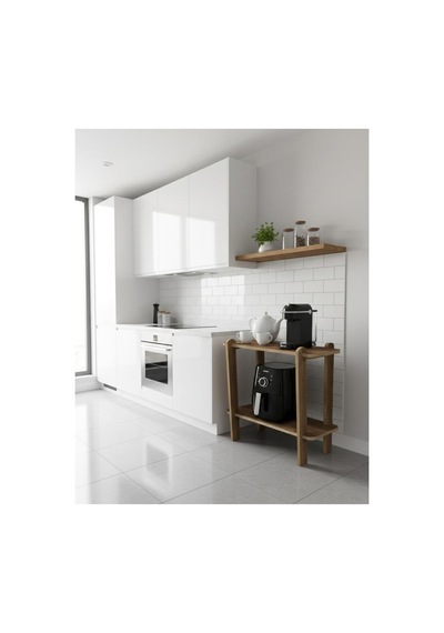 Seh101 Modern Yan Sehpa, Çiçek Standı, Kitap Standı, 2 Katlı, Lidya - 836619277 Lidya