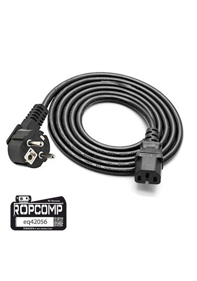 Bilgisayar Power Ve Monitör Kablosu 3x0.75mm 1.5m