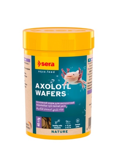 Sera Axolotl Wafers 100 Ml 40 Gr Aksolotl Temel Yem