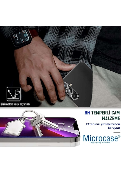Microcase Xiaomi Redmi Note 15 Pro Plus Privacy Gizlilik Filtreli Tam Kaplayan Tempered Cam-al3125