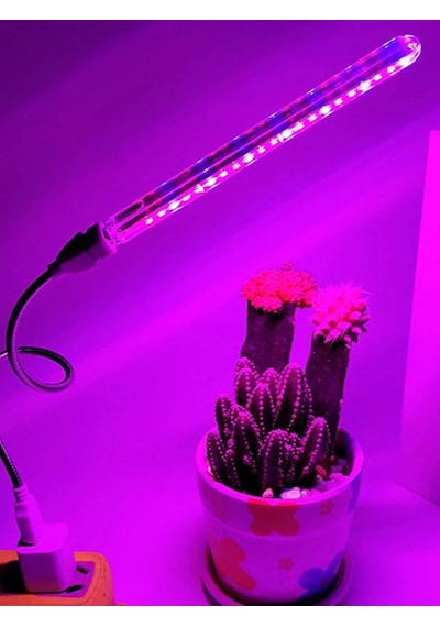 Taşınabilir Bitki Büyütme Lambası 21 Led Mor Stick Led Aydınlatma