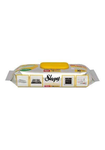Sleepy Easy Clean Süper Yağ Sökücü Temizlik Havlusu - 30 Yaprak
