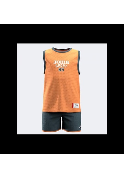 Joma 600133.837 Unisex Çocuk Şortlu Takım Turuncu