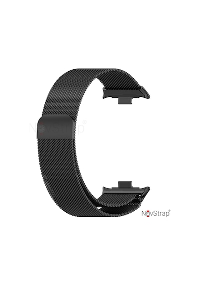 Novstrap Xiaomi Redmi Watch 4 İle Uyumlu Kordon Mıknatıslı Metal Hasır Kordon Kayış