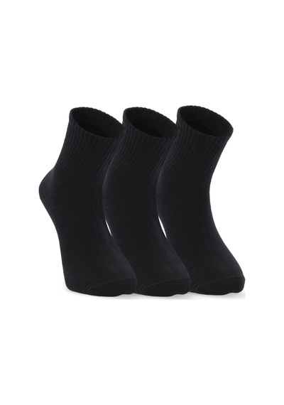 Slazenger Jumpy 3 Lü Erkek Siyah Çorap Siyah