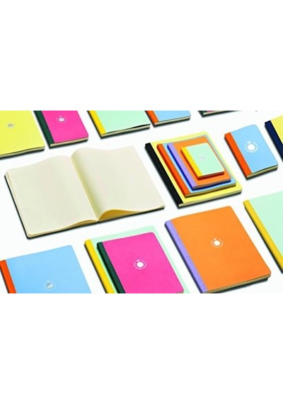 Flexbook 60 Esnek Sari Smartbook 9x14 Mavi Şerit Çizgili 160 Sayfa 70gr