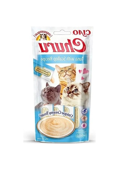 56 G Ton Balığı Ve Deniz Tarağı İçeren Kedi Ödül Atıştırmalığı
