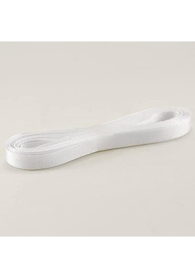 Beyaz Grogren Kurdela 1 Cm. X 10 Metre
