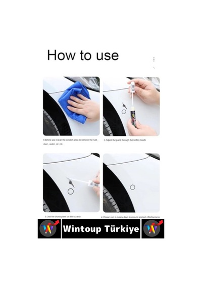 Otoboya Otomobil Bakım Araç Kaporta Onarıcı Taş İzi Çizik Giderici Parlaklık Kazandırıcı Uv Korumal