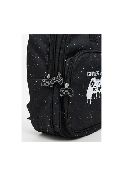 LC Waikiki Lcw Accessorıes Baskılı Erkek Çocuk Okul Çantası W5 New Black New Black