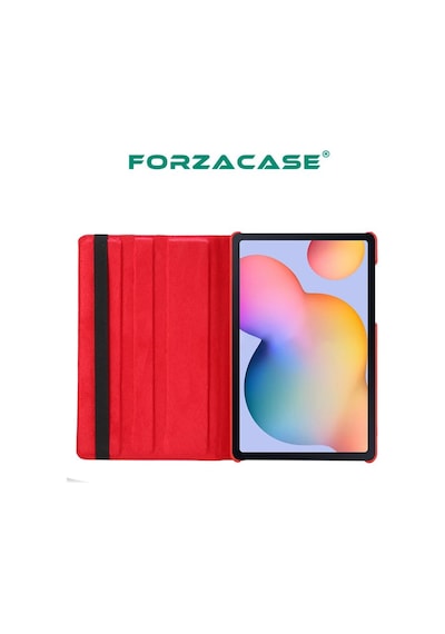 Forzacase Samsung Galaxy Uyumlu Tab S6 Lite 10.4 2022 İçin 360 Derece Döner Standlı Kılıf - Fc012 Klasik
