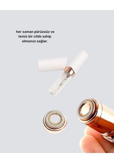 Hassas Ciltler İçin Yüz Epilatörü Kaş Ve Bıyık Mh-hs9582-2544