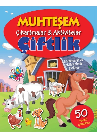 Muhteşem Çıkartmalar Çiftlik Ve Orman Seti