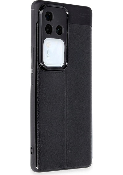 Cosmotex Newface Vivo V30 5g Kılıf Auto Focus Kapak - Siyah