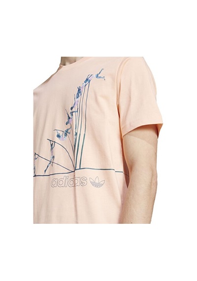 Adidas Q12 Ts Pole Erkek Günlük Tişört Jp4494 Pembe Pembe