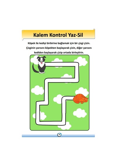 Okul Öncesi Kalem Kontrol Eğitim Seti