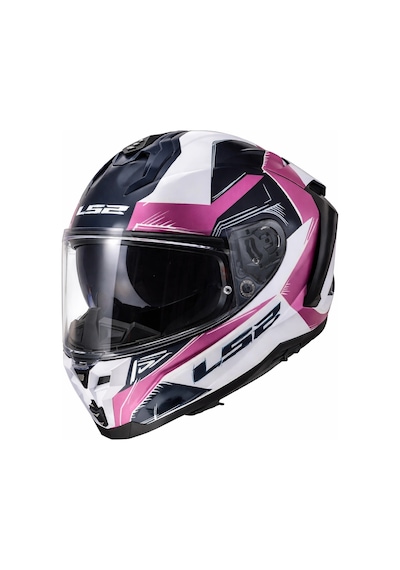 Ls2 Challenger 2 Flaman Lavanta Kask Lavanta