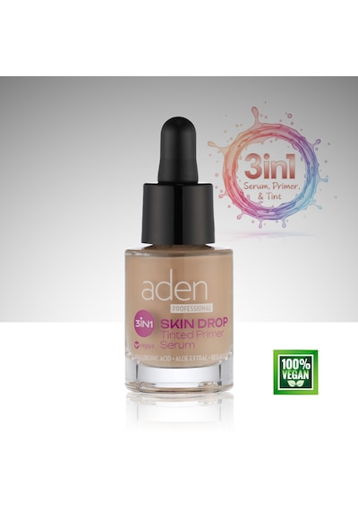 Aden 3in1 Skin Drop - Tinted Primer Serum