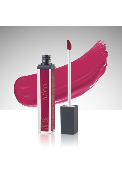 Aden Liquid Lipstick - Likit Ruj 19 Raspberry Ahududu Çok Renkli