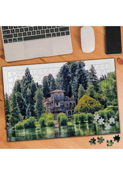 İtalya-sesto Calende-villa 240 Parça Puzzle Yapboz-6921