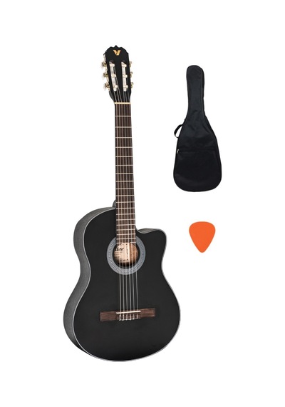 Valler Vg250 C Bk Cutaway Klasik Gitar Siyah