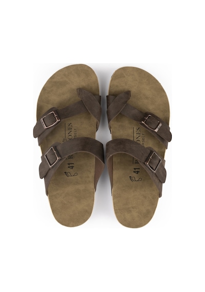 Roy Jones Sunnystride Ergonomik Unisex İlkbahar-yaz Terliği Kahverengi
