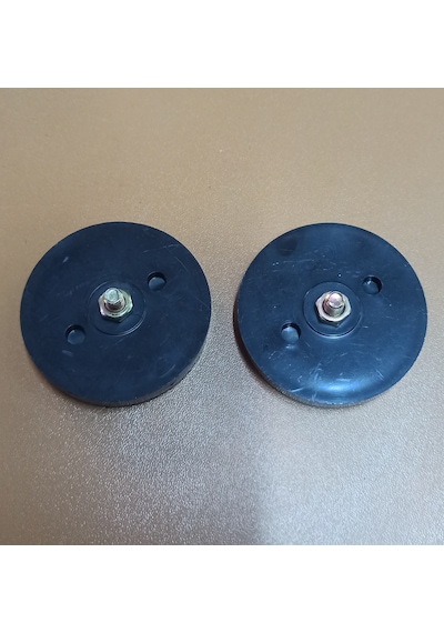 Yuvarlak Sarı Reflektör 2 Adet 6mm Vidalı
