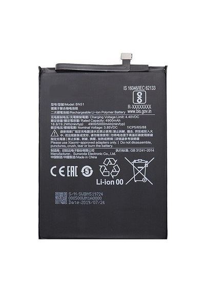 Redmi 8 / Redmi 8a Bn51 Batarya Pil 5000 Mah