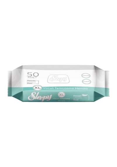 Sleepy Vücut Temizleme Mendili 8 Li Paket
