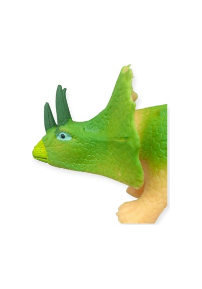 Fidget Oyuncak - Streç Dinazor Figürü 18 Cm - Triceraptors - 1 Adet