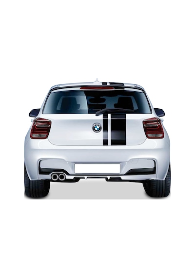 Bmw 1 Serisi F20 2012 - 2015 M Performance Arka Tampon Eki - Difü