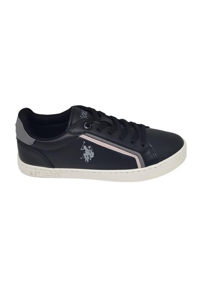 U.s. Polo Assn. Fleya Sneaker Ayakkabı Ckr00639 Siyah - Beyaz